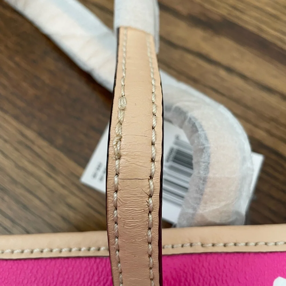 Kate Spade New York Bondi Road Harmony Baby Bag in Pink and Cream Dots